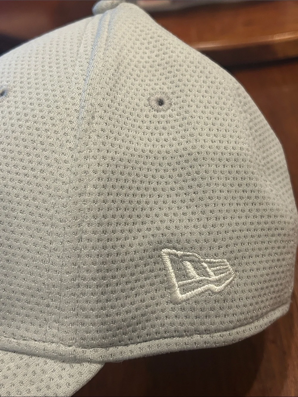 Dallas Cowboys New Era Fitted Silver Baseball Cap Raised 'D' Logo S/M
